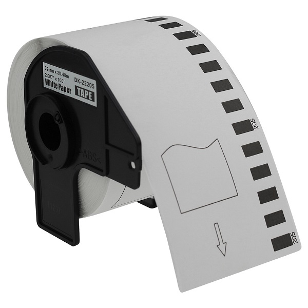 Label roll DK-22205 62 x 30,48 meter