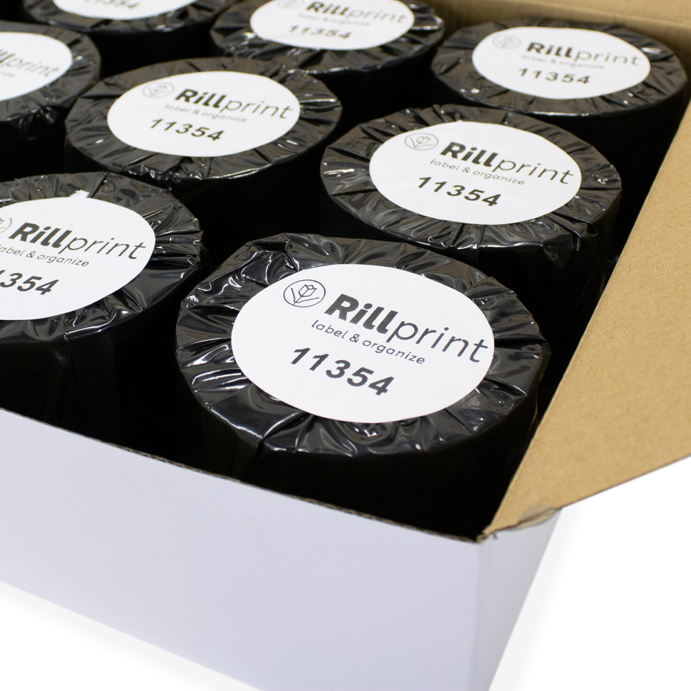 Dymo 11354/S0722540 compatible labels, 57x32 mm, wit, permanent, 1000 per rol, 12 rollen